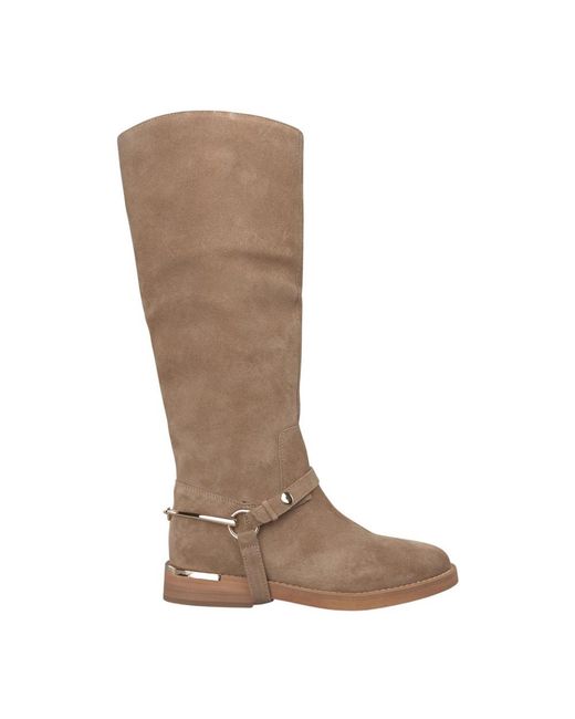 Alma En Pena. Brown High Boots