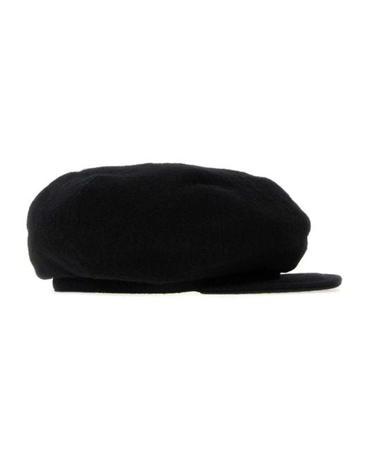 Yohji Yamamoto Black Hats