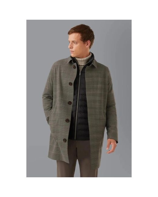 Rrd Green Single-Breasted Coats for men