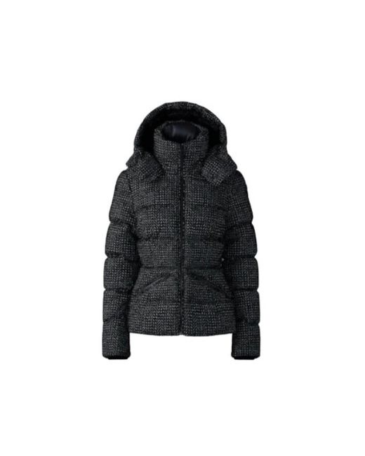 Mackage Jassen ,Zwart ,Montpellier Coqueline Down Jacket in het Black