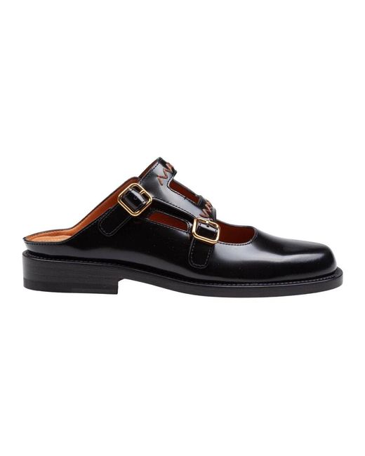 Marni Black Mules