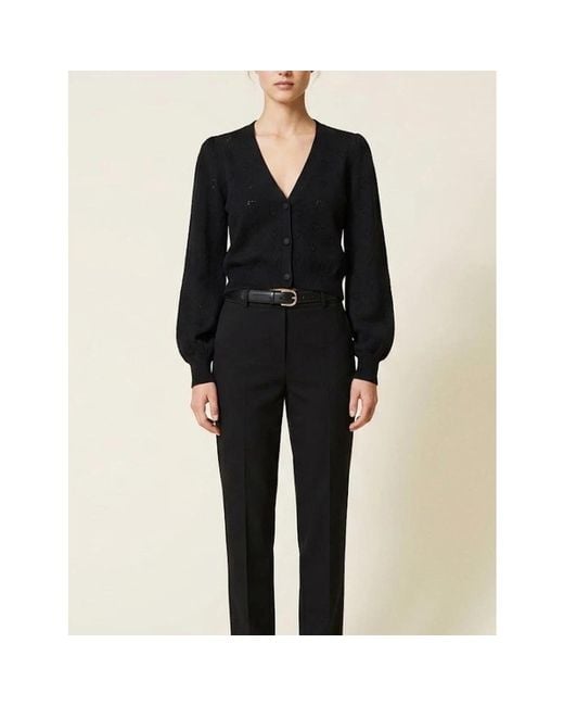 Cardigans di Twinset in Black