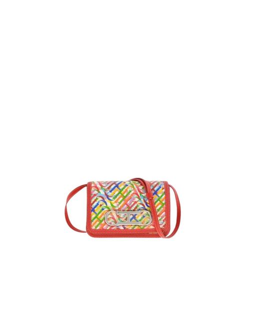 Carolina Herrera Red Cross Body Bags
