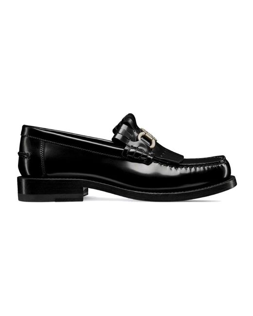 Dior Black Loafers