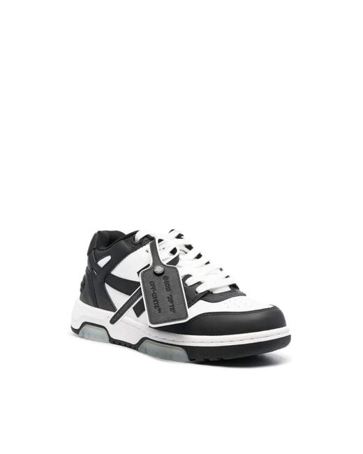 Off-White c/o Virgil Abloh Schwarz/Weiß Arrows Motif Sneakers in Black für Herren