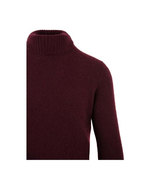 FILIPPO DE LAURENTIIS Purple Turtlenecks for men