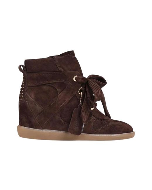 Bronx Brown Wedges