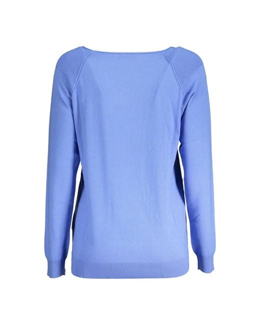 North Sails Blue Round-Neck Knitwear