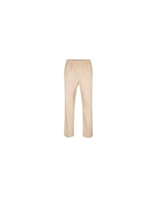 Samsøe & Samsøe White Straight Trousers for men