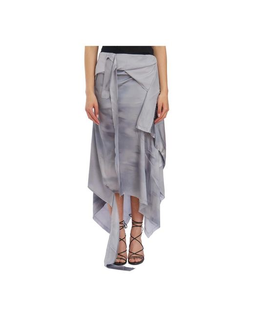 OTTOLINGER Gray Midi Skirts