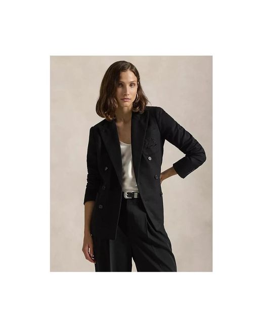 Polo Ralph Lauren Black Stilvolle Sako Bekleidungskollektion