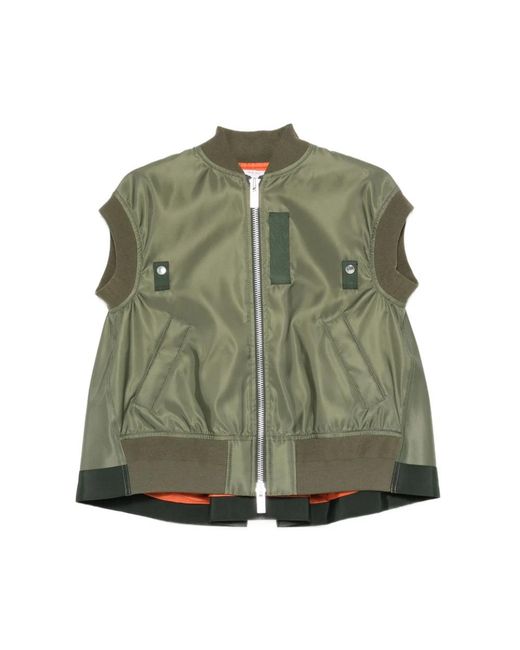 Sacai Green Jackets