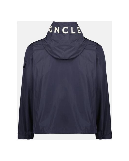 Moncler Blue Light Jackets for men