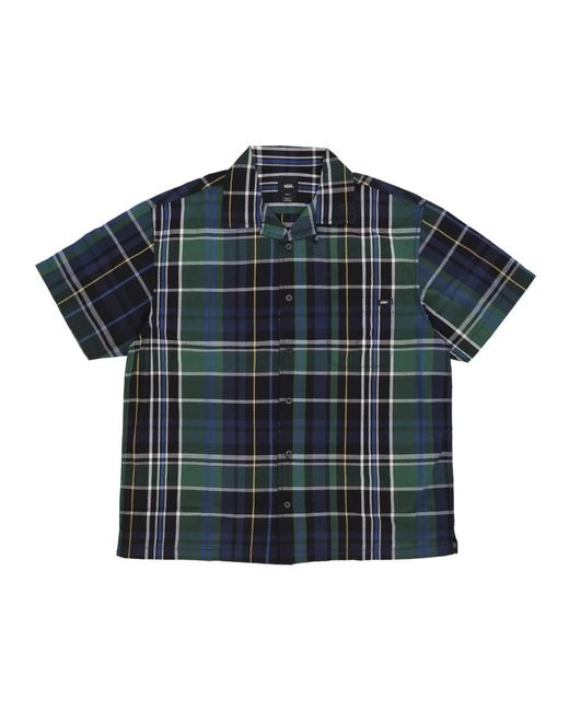 Vans Blue Short Sleeve Shirts for men