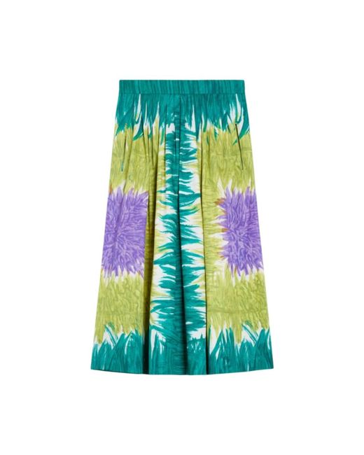 Max Mara Green Midi Skirts