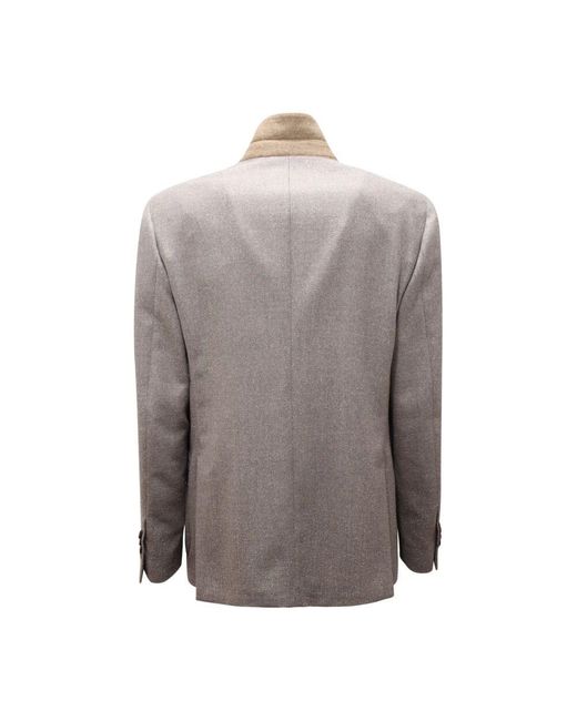 Lardini Woll-/Seidenjacke Made in Gray für Herren