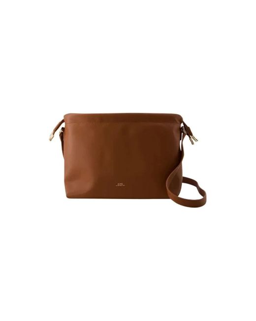 A.P.C. Brown Cross Body Bags