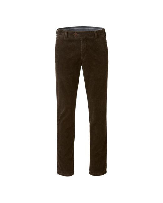 Meyer Brown Straight Trousers for men