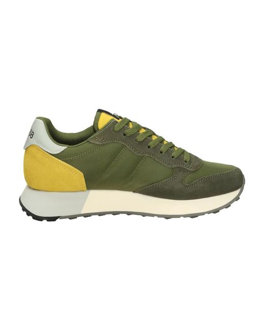 Sneakers di Sun 68 in Green da Uomo