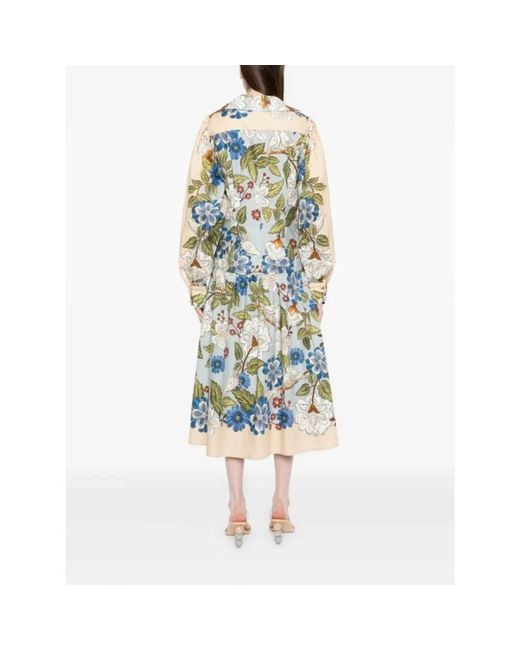 Farm Rio Blue Shirt Dresses