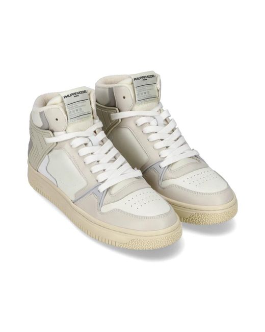 Philippe Model White Sneakers for men