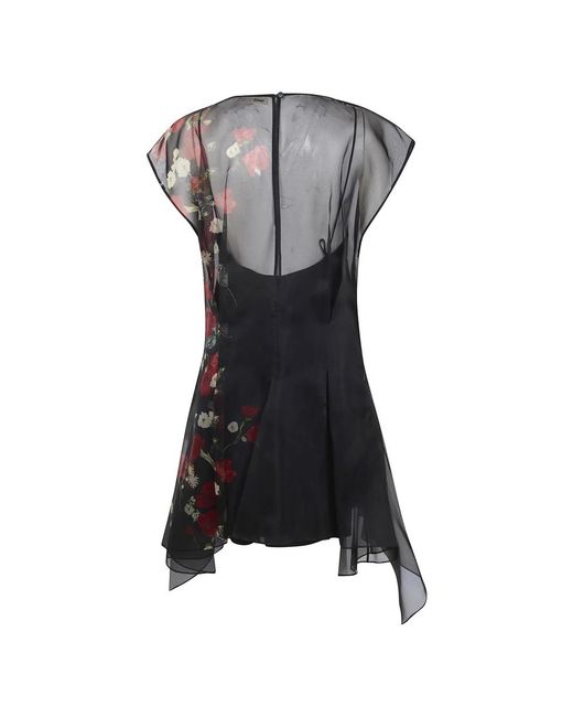 Khaite Black Short Dresses