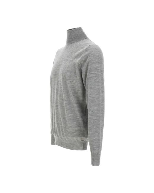 FILIPPO DE LAURENTIIS Gray Turtlenecks for men