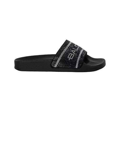 Shoes > flip flops & sliders > flip flops Baldinini en coloris Black