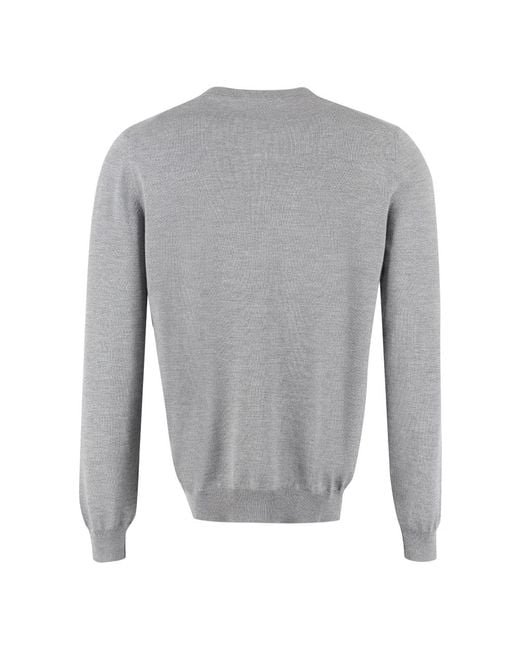 Round-Neck Knitwear THE (Alphabet) pour homme en coloris Gray