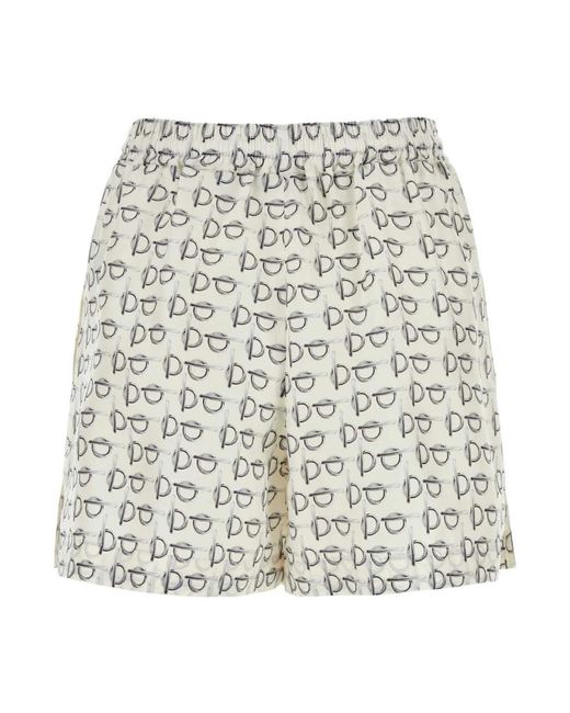 Burberry Natural Casual Shorts