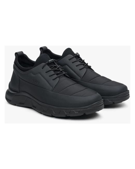 ESTRO Black Sneakers for men