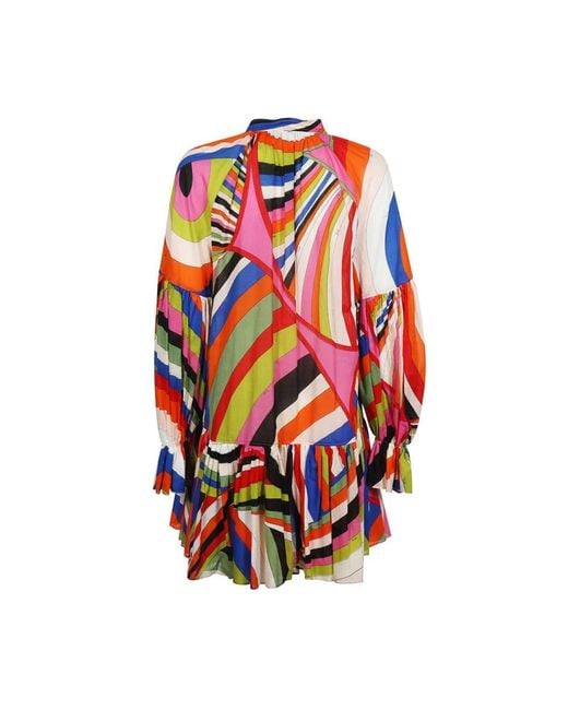 Emilio Pucci Red Short Dresses