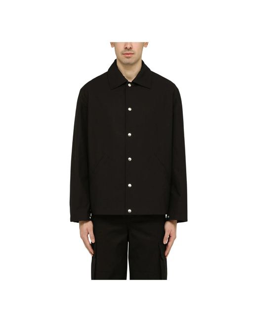 Light Jackets Jil Sander pour homme en coloris Black