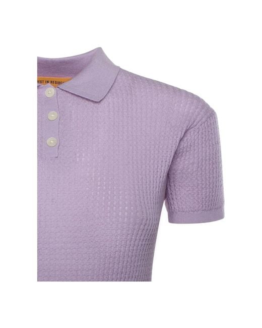 Guest In Residence Purple Cashmere Knitwear