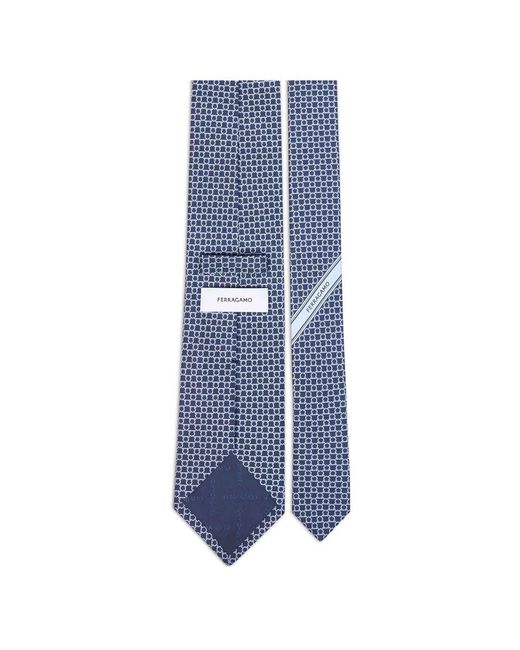 Ferragamo Blue Ties for men