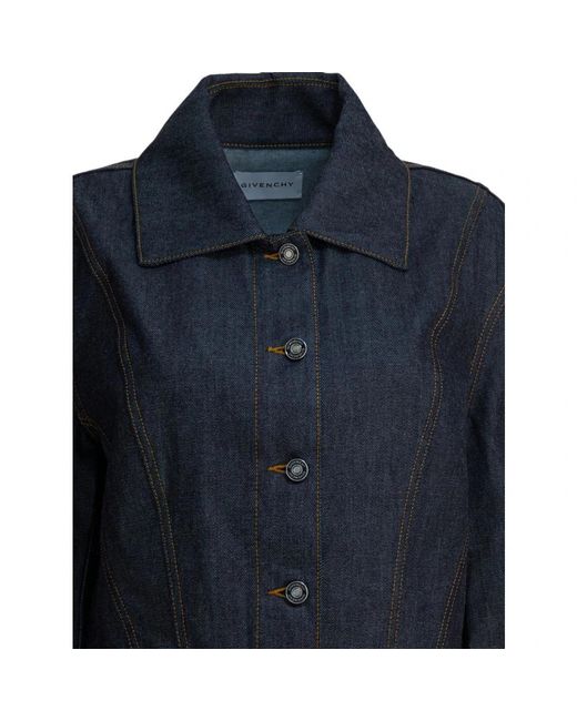 Givenchy Blue Denim Jackets
