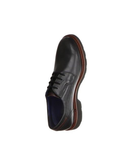 Sioux Schwarzer Schnürschuh in Black für Herren