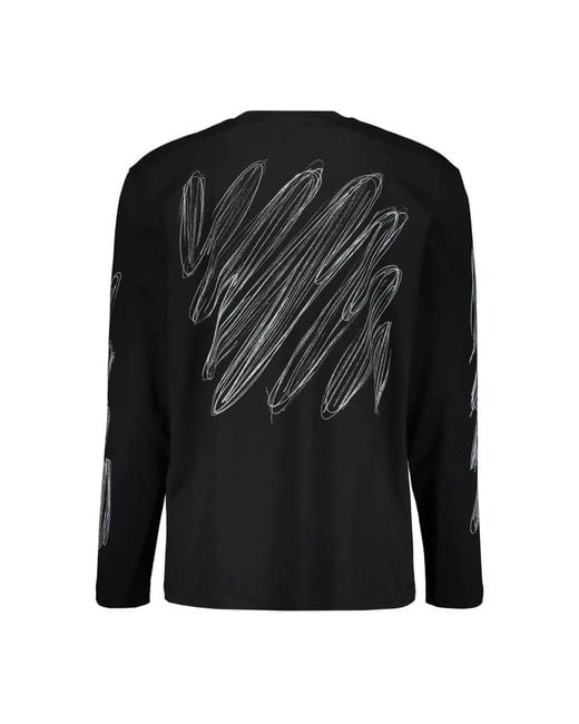 Off-White c/o Virgil Abloh Black Long Sleeve Tops for men