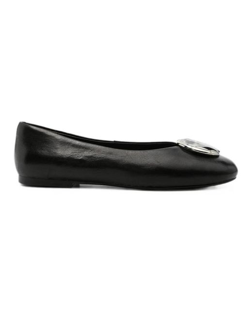 ADRIANNA FERETTI Black Ballerina Shoes