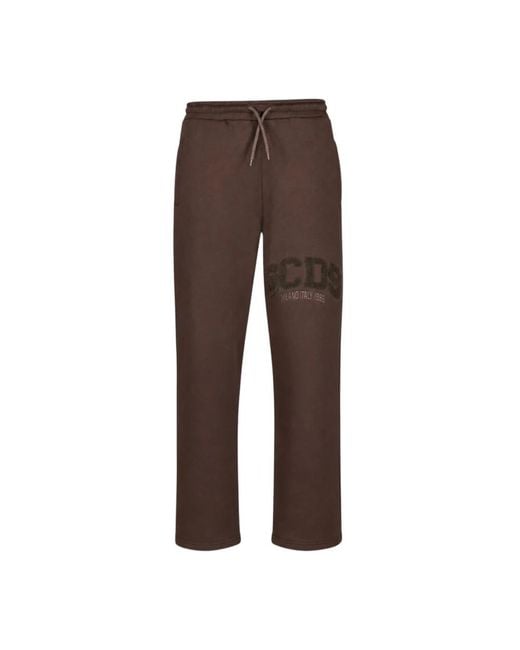 Gcds Brown Sweatpants for men