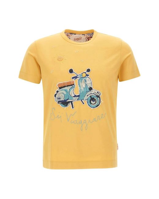 Bob Join T-Shirt in het Yellow voor heren