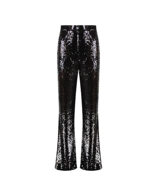 Wide Trousers Nili Lotan de color Black