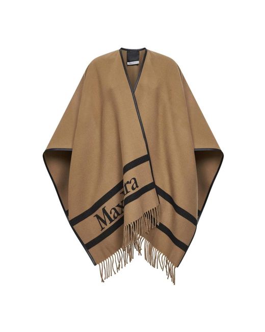 Capes Max Mara en coloris Brown