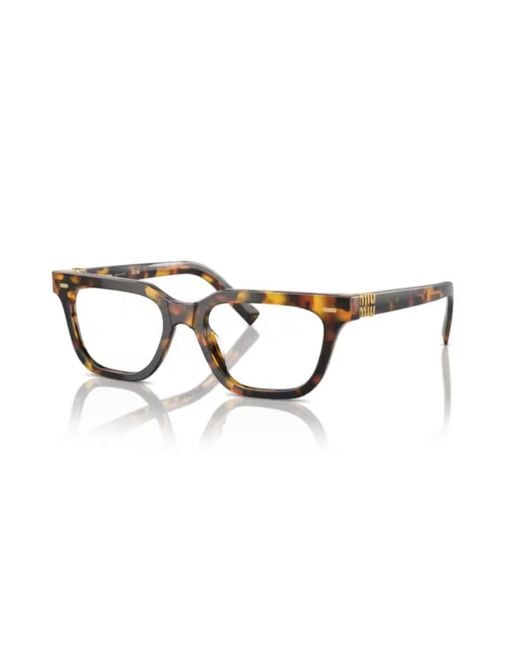 Miu Miu Brown Glasses