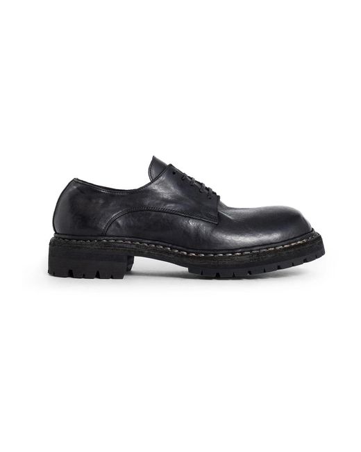 Shoes > flats > laced shoes Guidi pour homme en coloris Black