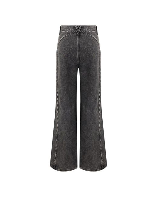 Flared Jeans Veronica Beard de color Gray