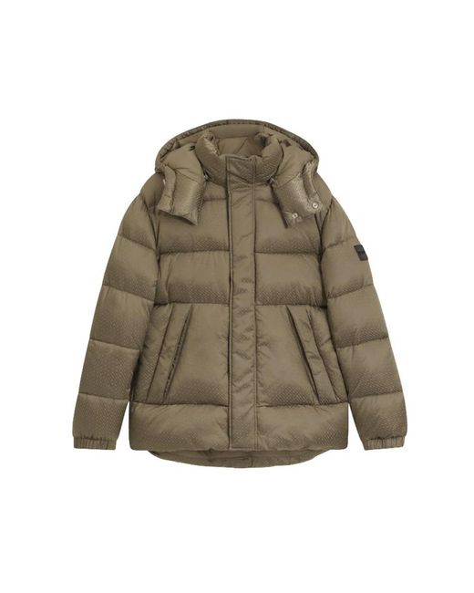 HUGO Jassen ,Groen ,Polyester Winterjassen in het Green voor heren