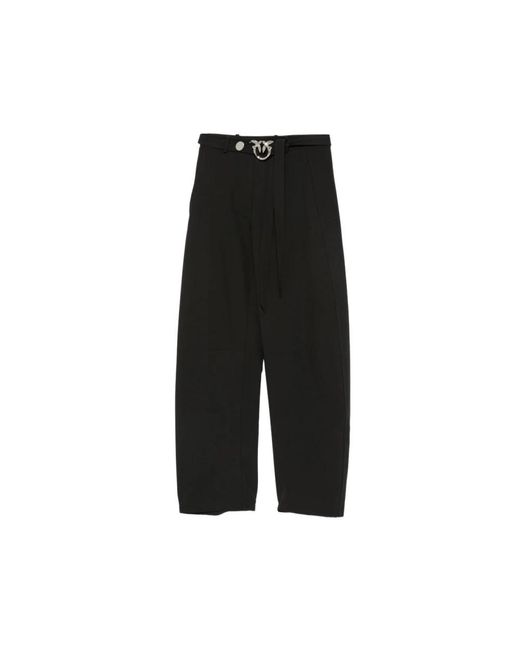 Pinko Black Wide Trousers