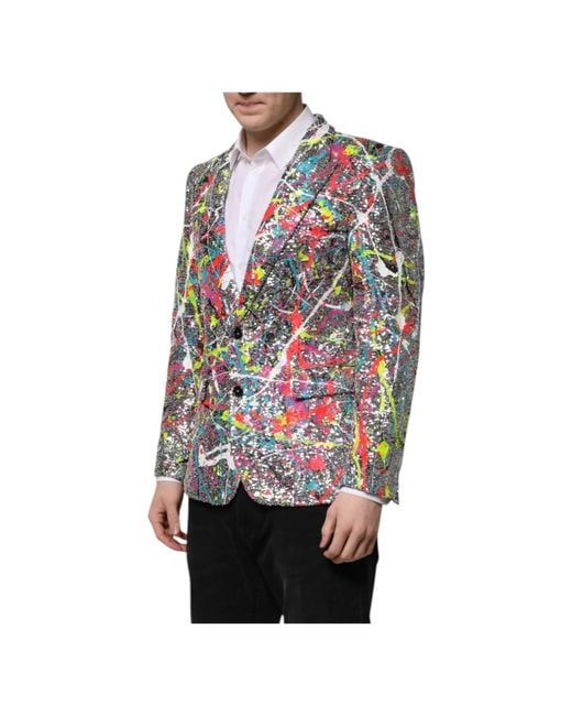 Blazers Dolce & Gabbana de hombre de color Red