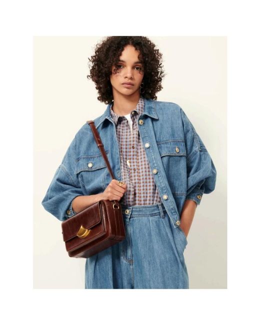 Denim Jackets Sessun de color Blue